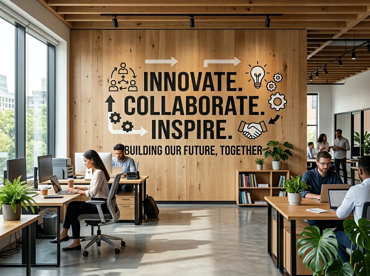 Offices wall print